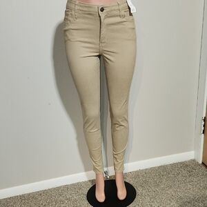 Hollister Women's Straight Leg Jeans - Tan